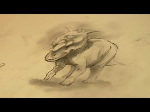 WALKING WITH DINOSAURS 3D | How To Draw A Dinosaur-Patchi