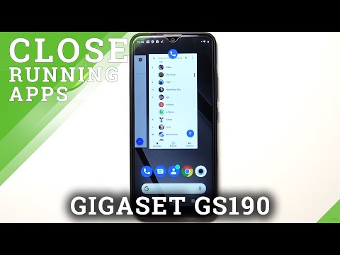 GIGASET GS190 and Running Apps – Delete & Turn Off All Background Apps