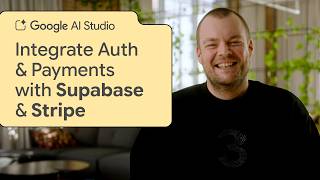 How to build a full-stack app with Supabase and Stripe on Google AI Studio