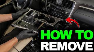 How to Remove Center Console Lexus Rx 350 - Easy Guide