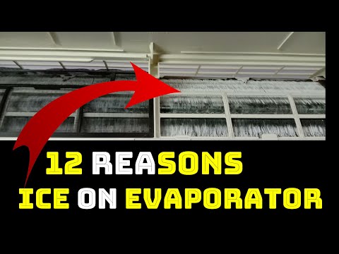 12 REASONS FOR ICE ON INDOOR EVAPORATOR COIL.|| Jabirwaqas.com