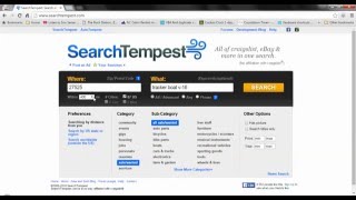 SearchTempest - Searching multiple Craigslist cities at the same time