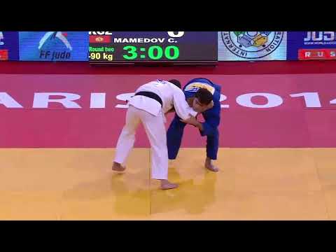 GS PARIS 2014 90 P2 BENAMADI Abderrahmane ALG MAMEDOV Chingiz KGZ1