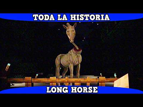 EL MOD de MINECRAFT de LONG HORSE!!! - Something is Outside Your House | Toda la Historia