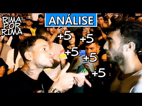 KNUST x ALLAN | COLISEU - 2ª FASE | ANÁLISE - RIMA POR RIMA