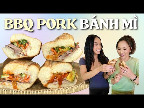 How to Make: The Best Barbecue Pork Vietnamese Sandwich | Bánh Mì Xã Xíu | Char Siu BBQ Pork Recipe