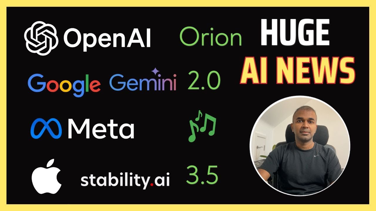 AI News: OpenAI Orion, Google Gemini 2.0 Coming December!