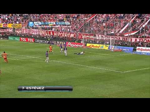 Gol Estévez. Unión 2 - Boca Unidos 3. B Nacional. Fecha 16. Fútbol Para Todos.