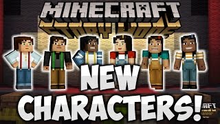 New Characters Revealed! - Minecraft: Story Mode (PS4, Xbox, Wii U, PC, Mobile) - Minecraft News
