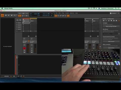 Setting up the Livid DS1 with Bitwig