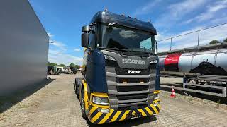 Scania S500 6x2 Euro 6 - RETARDER - TWIN STEER truck tractor | Image 4 - Autoline