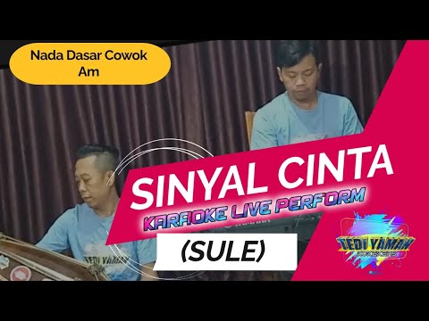 Sinyal cinta - Sule karaoke nada cowok Am versi bajidor