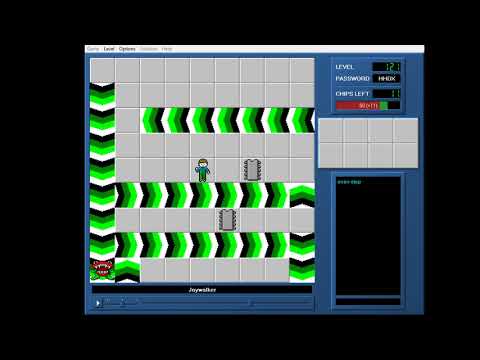 CCLP3 level 121 solution - 69 seconds