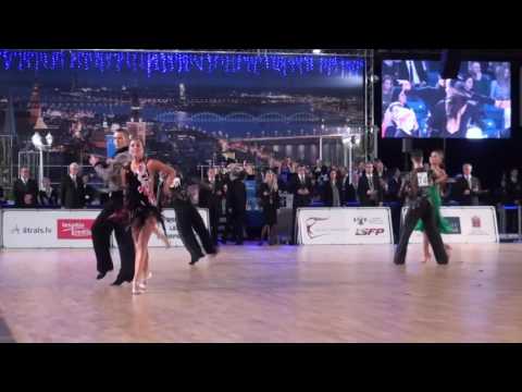 WDSF Youth Open Latin, Baltic cup 2016, Riga. Miroslav Bonev - Emiliya Dzhelebova, jive