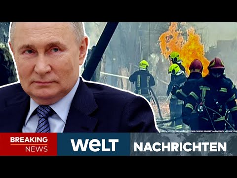 PUTINS KRIEG: "Abscheulicher Angriff der Bastarde!" Fieser Russen-Raketenhagel auf Odessa | STREAM