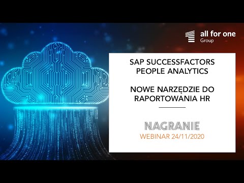 Nowe narzędzie do raportowania HR – SAP SuccessFactors People Analytics