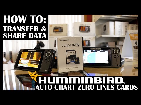 How to: Transfer & Share Humminbird LakeMaster Zero Line Card Data