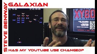 Galaxian on VIC 20 / Q&A: Has my use of YouTube changed over the years?