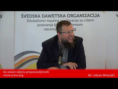 Ko ostavi odjeću prepoznatljivosti... - mr. Adnan Mrkonjić