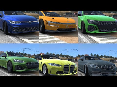 TTC - Golf GTI vs Golf XL Sport vs RS3 vs RS 5 Coupé vs BMW M4 vs AMG C63 S