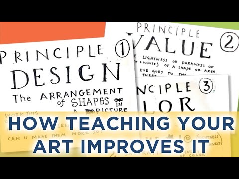 How teaching your Art improves your Art