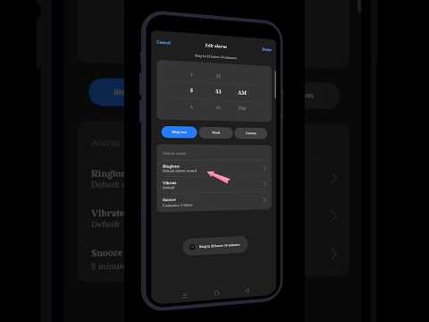 How to Set Your Own Ringtone as Alarm ⏰🎵 | Alarm Ringtone | #realme #shorts