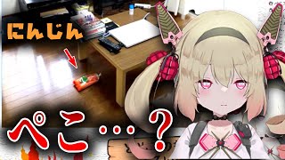 部屋にあるニンジンに過剰反応してしまうとめーら【息根とめる切り抜き】