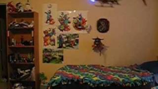 Wounded Syma S107G buzzing around to Billy Squier zax