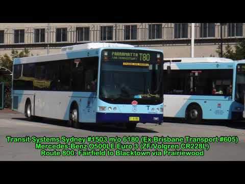 Transit Systems Sydney #1503 m/o 6180: Mercedes-Benz O500LE (ZF/Volgren CR228L)
