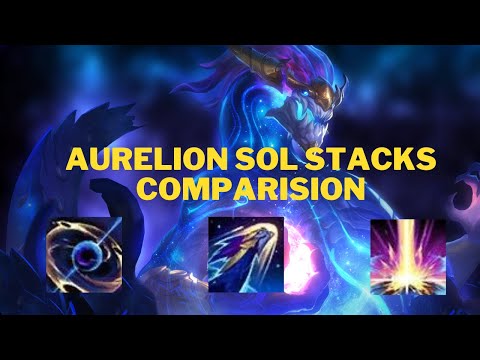 Aurelion Sol Stacks comparison 2000 Stacks