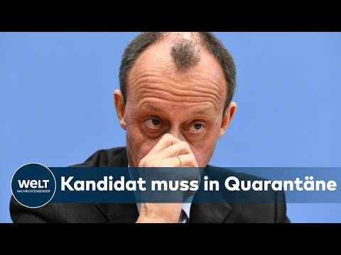CORONA-SCHOCK: Friedrich Merz positiv auf Coronavirus getestet