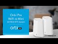 Meet the NETGEAR Orbi Pro WiFi 6 Mini System | SXK30