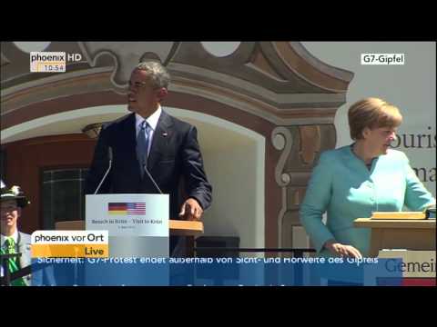 "Grüß Gott" Barack Obama - 7. Juni 2015