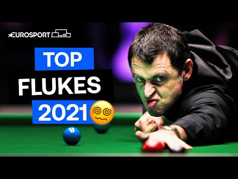 TOP 5 craziest FLUKES of 2021 | Eurosport Snooker