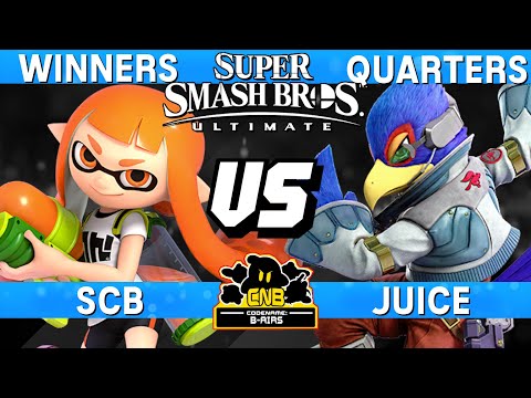 Smash Ultimate Tournament Winners Quarters - SCB (Inkling) vs Juice (Falco) - CNB 203