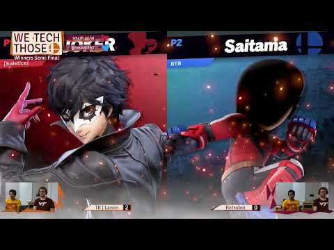 We Tech Those #80 Lanon (Joker) vs Retrobot (Mii Brawler) Winners Semis
