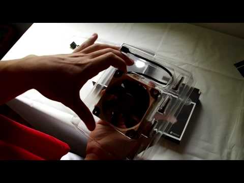 Noctua NF-A8 ULN computer cooling system Kompiuterio dėklas Fan 8 cm rusvai gelsvas, Brown video