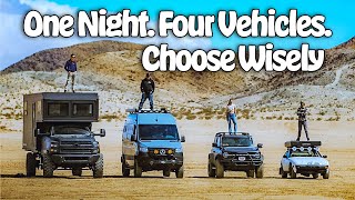Let’s Go Camping! But Which Vehicle is BEST?