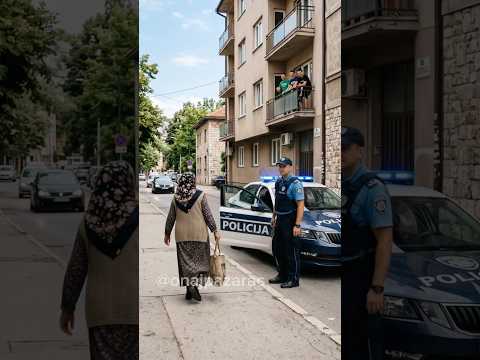 Baka brani komšije na svoj način #onajpazarac #balkan #ai