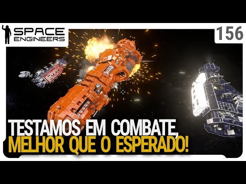 Testing the combat ships! Better than expected. - Space Engineers - Co-op