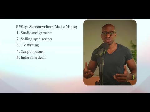 How To Make Money As A Screenwriter (LIVE WEBINAR)