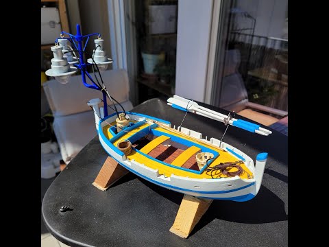 Building the Occre Calella fishing boat - Scale model