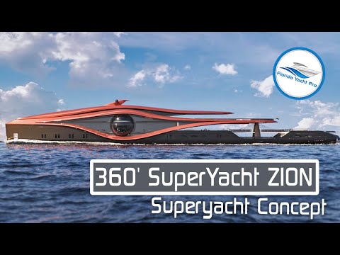 360' SuperYacht ZION NEW Black Hole Concept Overview