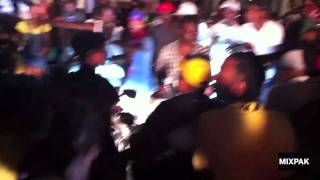 Vybz Kartel Gets Swarmed By Fans Leaving the 'Go Go Wine" Video Shoot