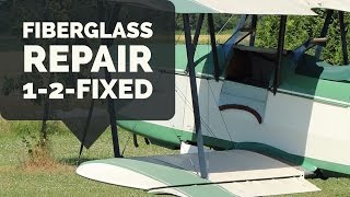 How to Repair Fiberglass | 1-2-Fixed! with Tech-Bond