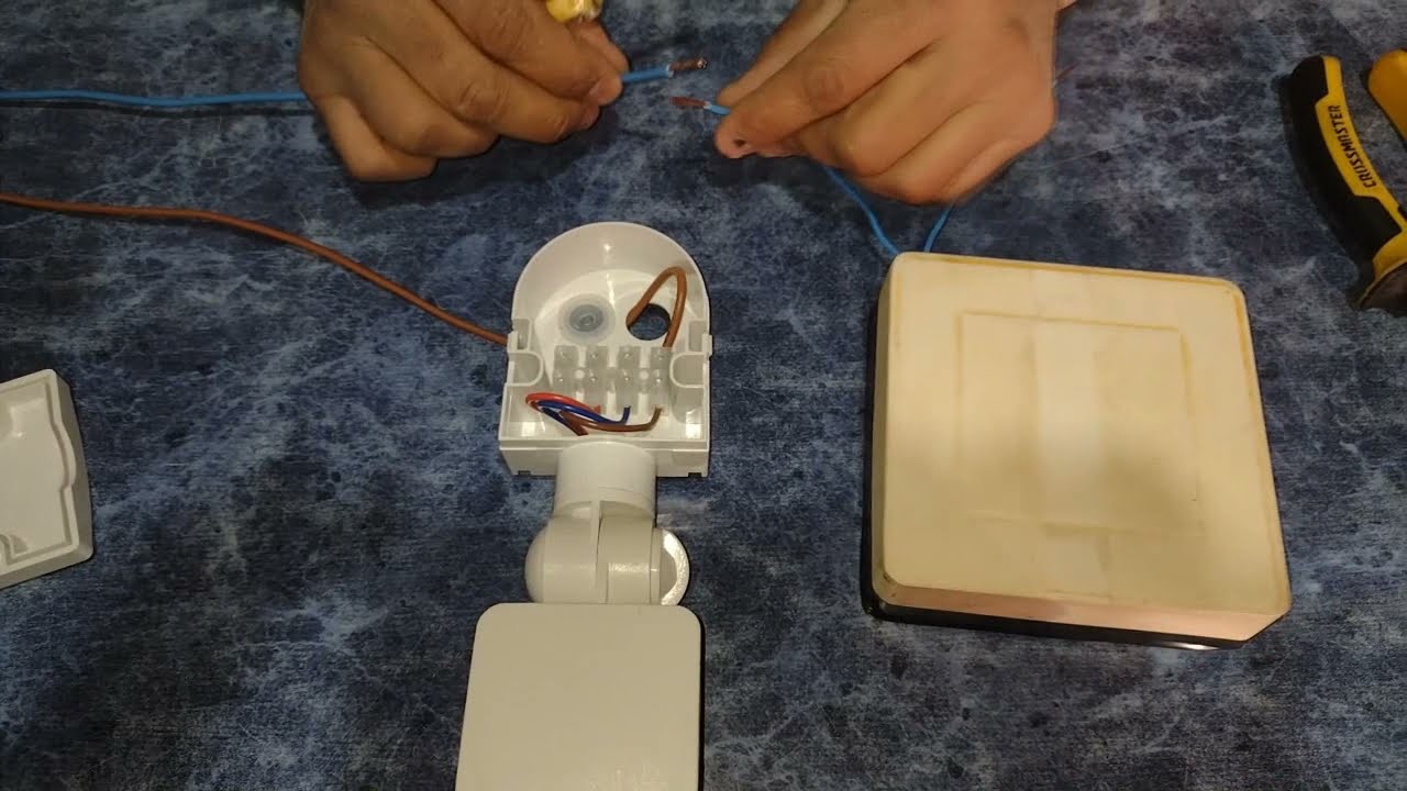 COMO INSTALAR UN SENSOR DE MOVIMIENTO CON ALARMA O SIRENA