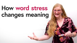 Word Stress: 1 Sentence, 7 Different Meanings!