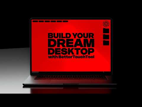 Create the Desktop of Your Dreams (with BetterTouchTool Custom Floating Menus & Desktop Widgets)