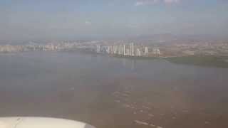 preview picture of video 'Landing Copa 436Y Lima/Panama Tocumen Airport'
