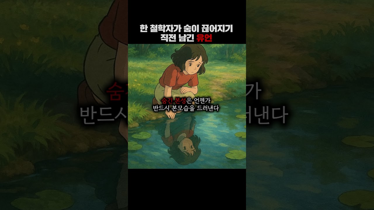 한 철학자가 숨이 끊어지기 직전 남긴 유언 #멘탈훈련소 #명언 #철학 #마인드셋 #성장 #쇼펜하우어 #니체 …